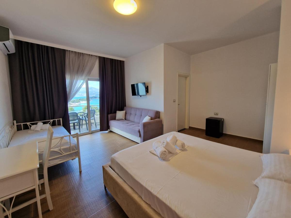 Hotel Queen Margaret Seaside Ksamil Eksteriør bilde